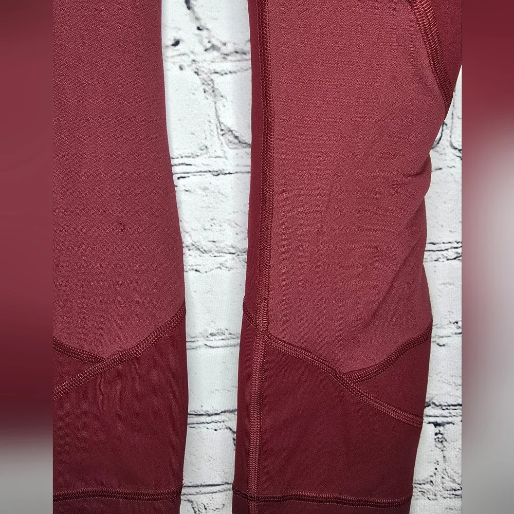 Lululemon Pace Rival Crop Size 2‎ Dark Adobe